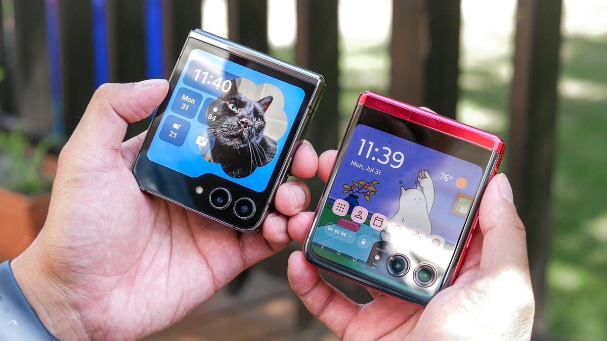 Samsung Galaxy Z Flip 5 vs Motorola Razr+: Hvilken Foldable Er Bedst?